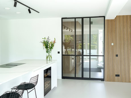 Dubbele taatsdeur zwart