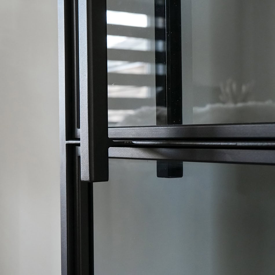 Stalen deuren met donker glas van Steellife