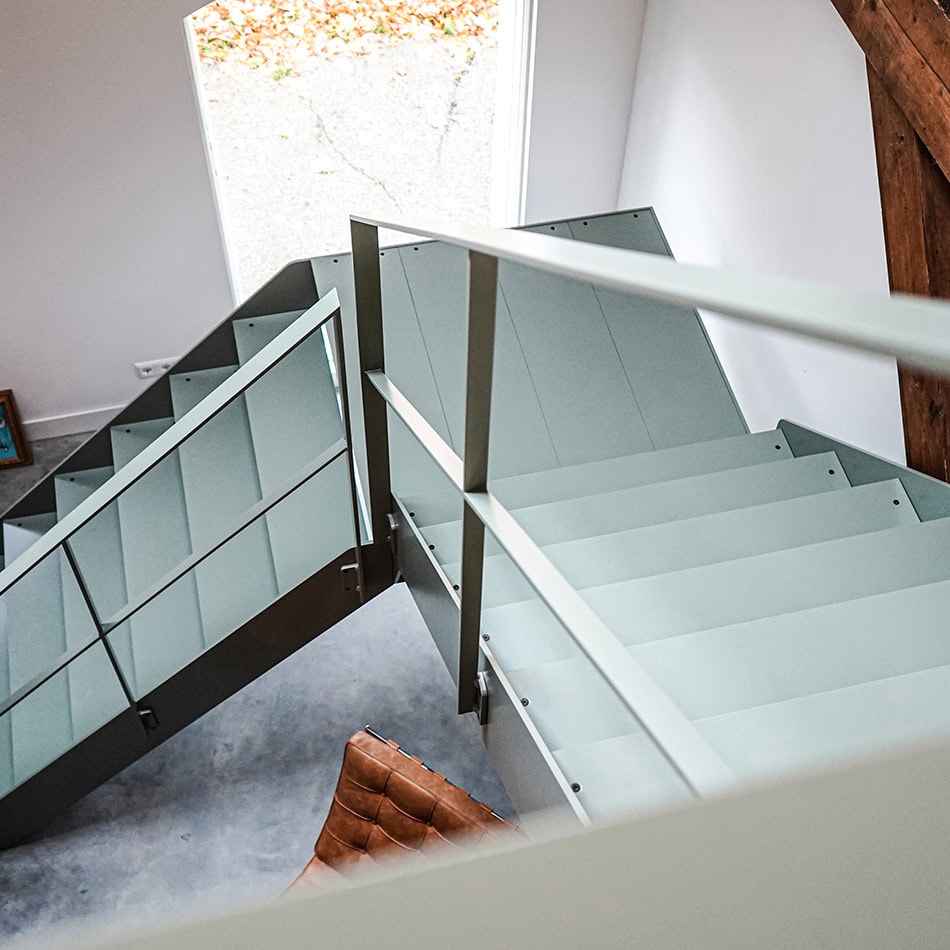 trappen met bordes op maat