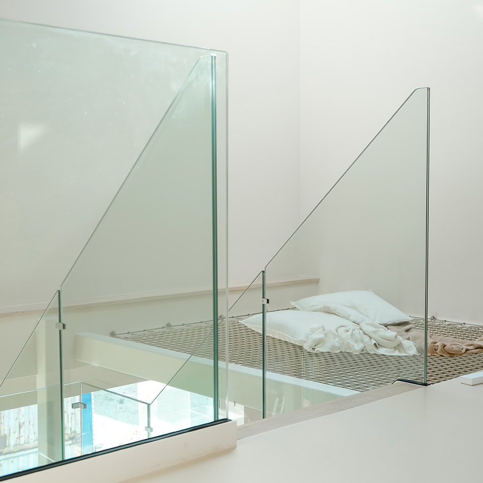 Stalen balustrades met glas op maat van Steellife