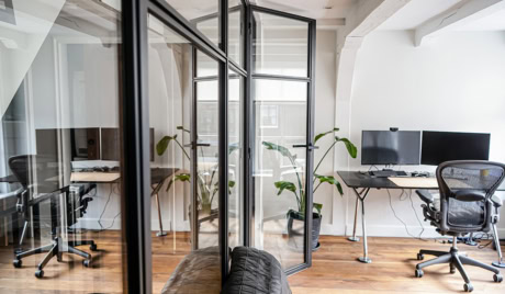 Maatwerk kantoorwanden van staal en glas