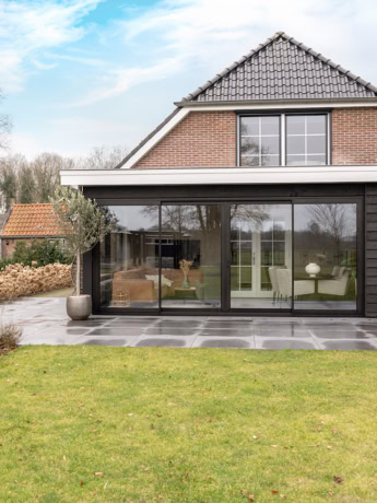 Aluminium schuifpui op maat