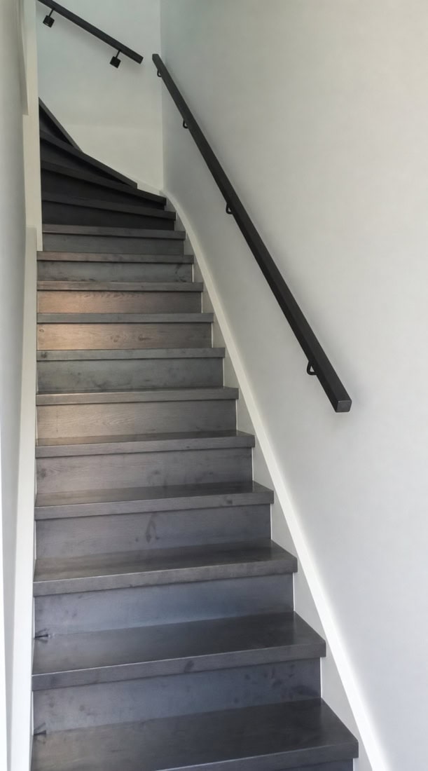 Blauwstaal trapbekleding