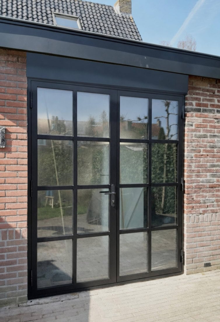 Geïsoleerde dubbele deur in Naarden