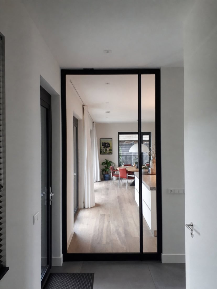Volglas taatsdeur in Bolsward